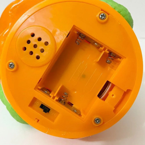 Vtg 90s Animated Shakin Mutant Pumpkin Lights Up 6 Inch Tall Halloween Decor - Picture 12 of 16